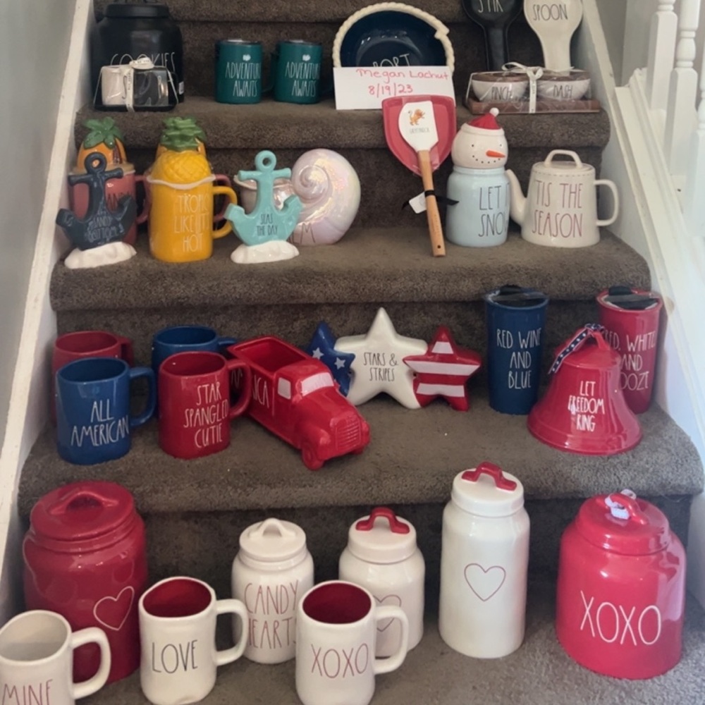 Rae dunn items, willing to separate